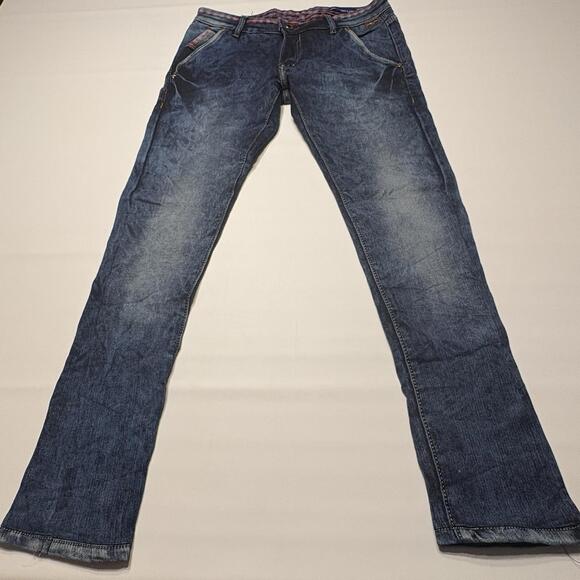 Jimmy & Jordan Premium Denim Jeans Plaid Lining Size 34 - Picture 3 of 16